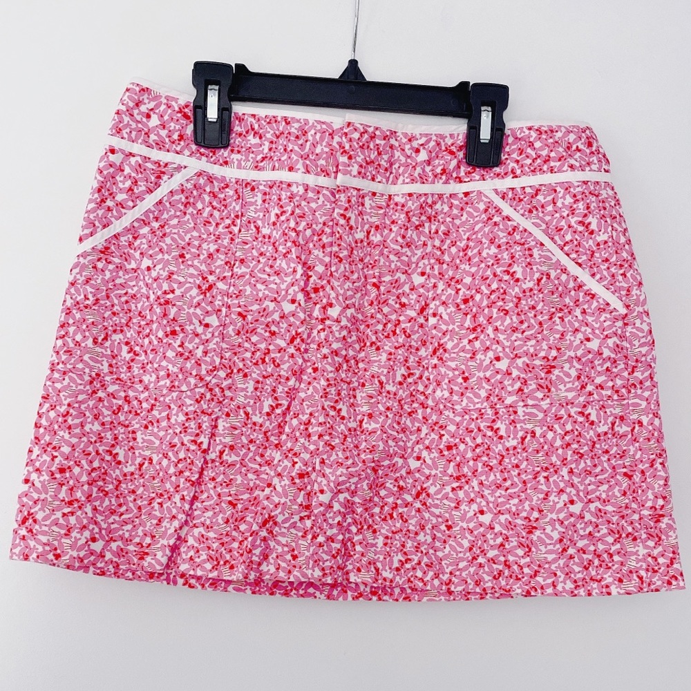 Little Pink & White Lilly Pulitzer Skirt